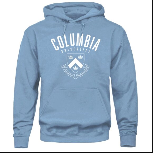 New Columbia University Light Blue Hoodie - Picture 1 of 1